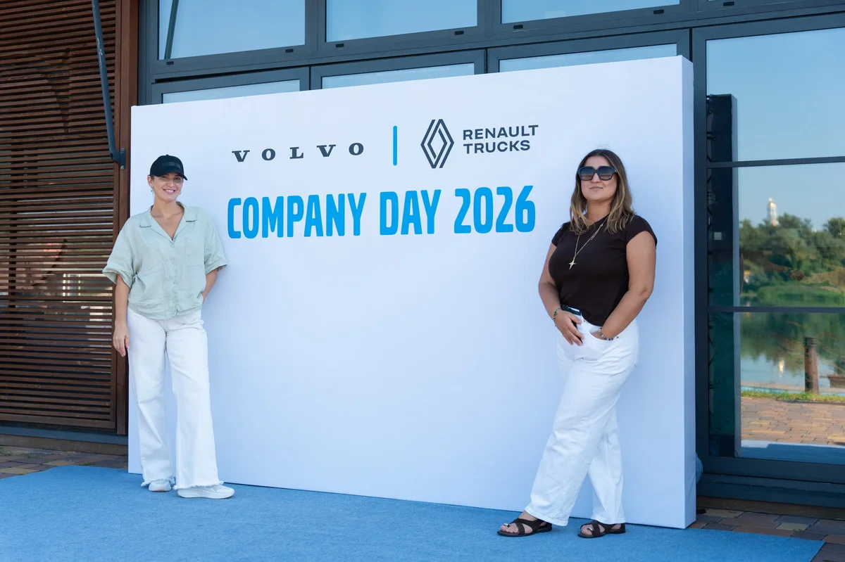 Сцена Volvo Trucks & Renault Trucks Company Day